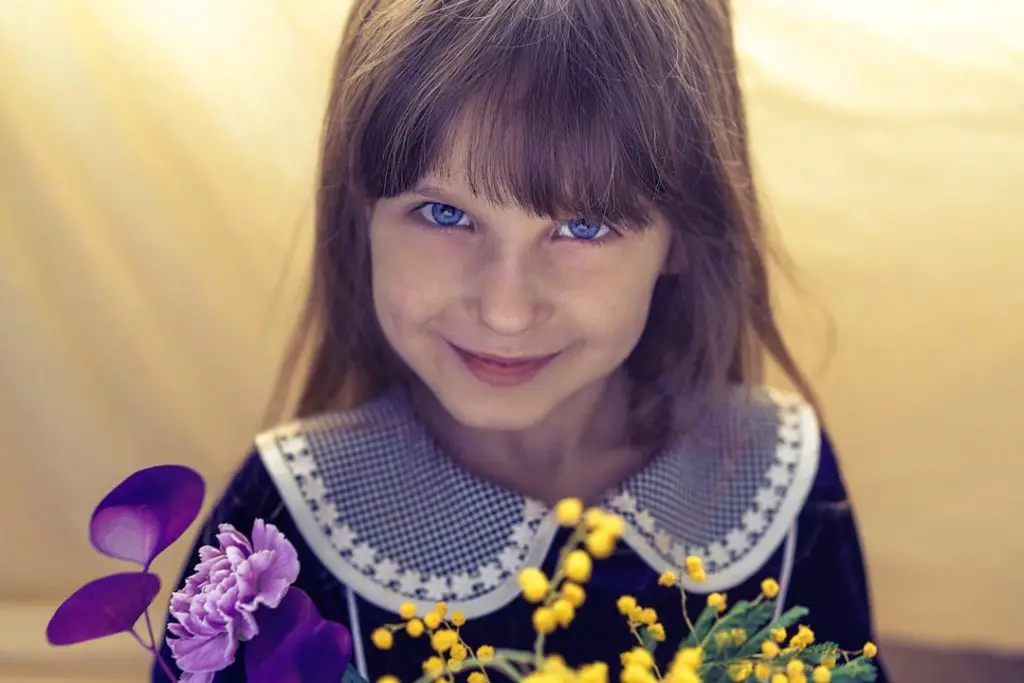 girl with flowers in hair 2