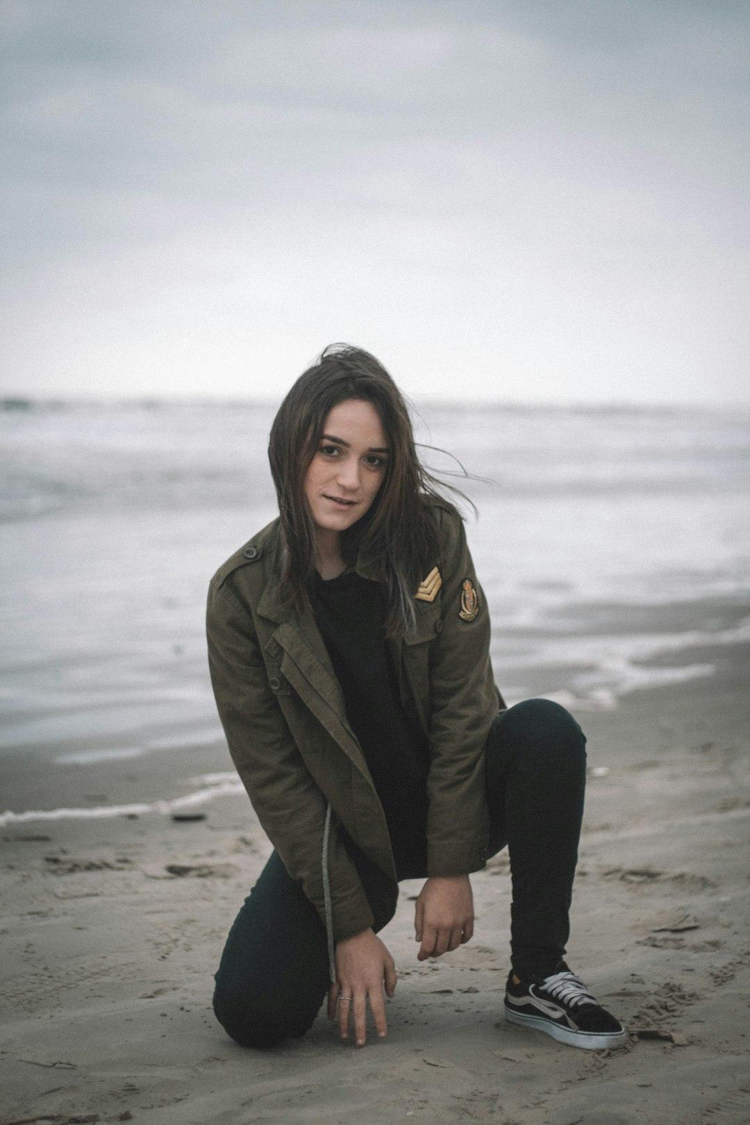 girl at beach 1