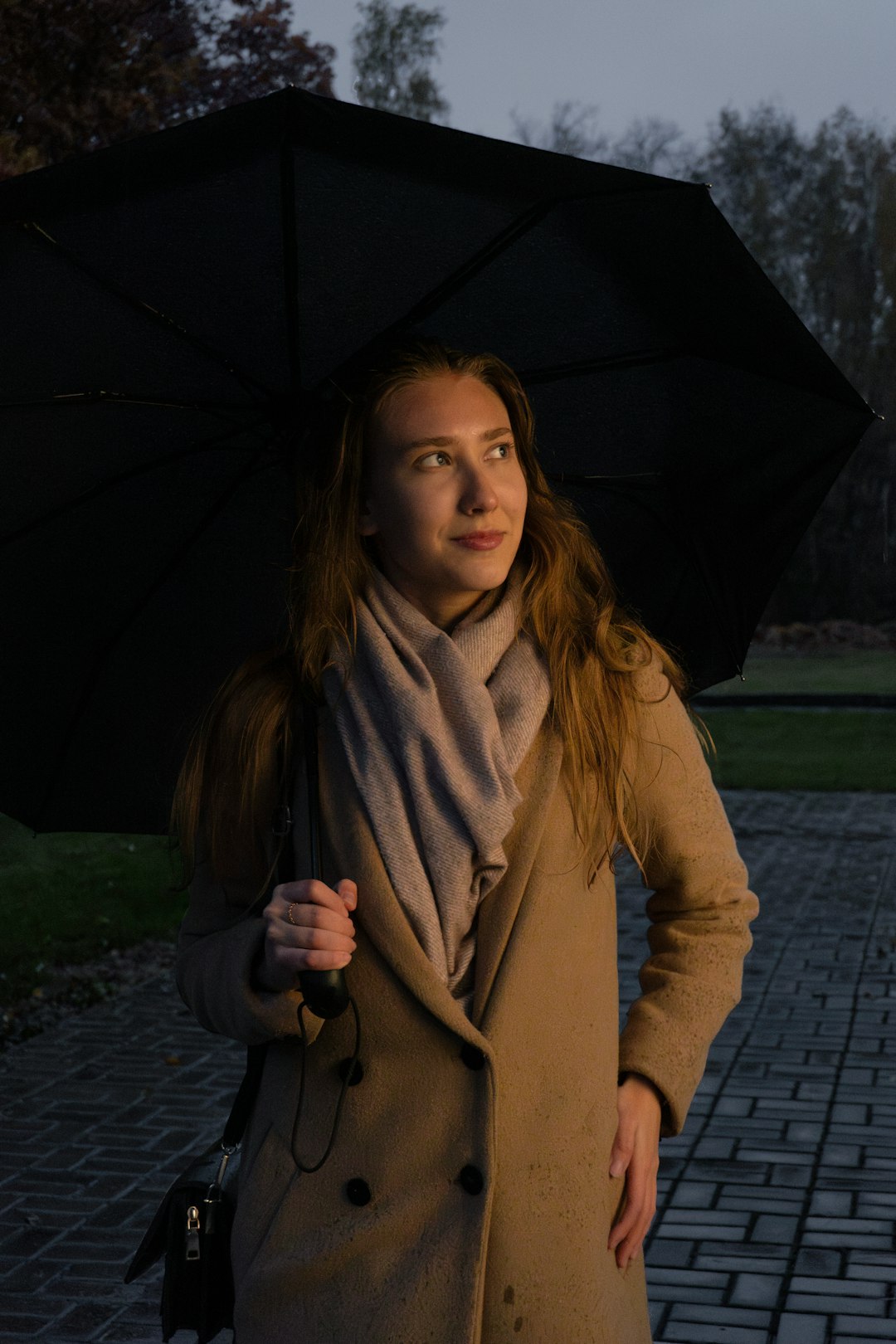 young girl in the woods 2