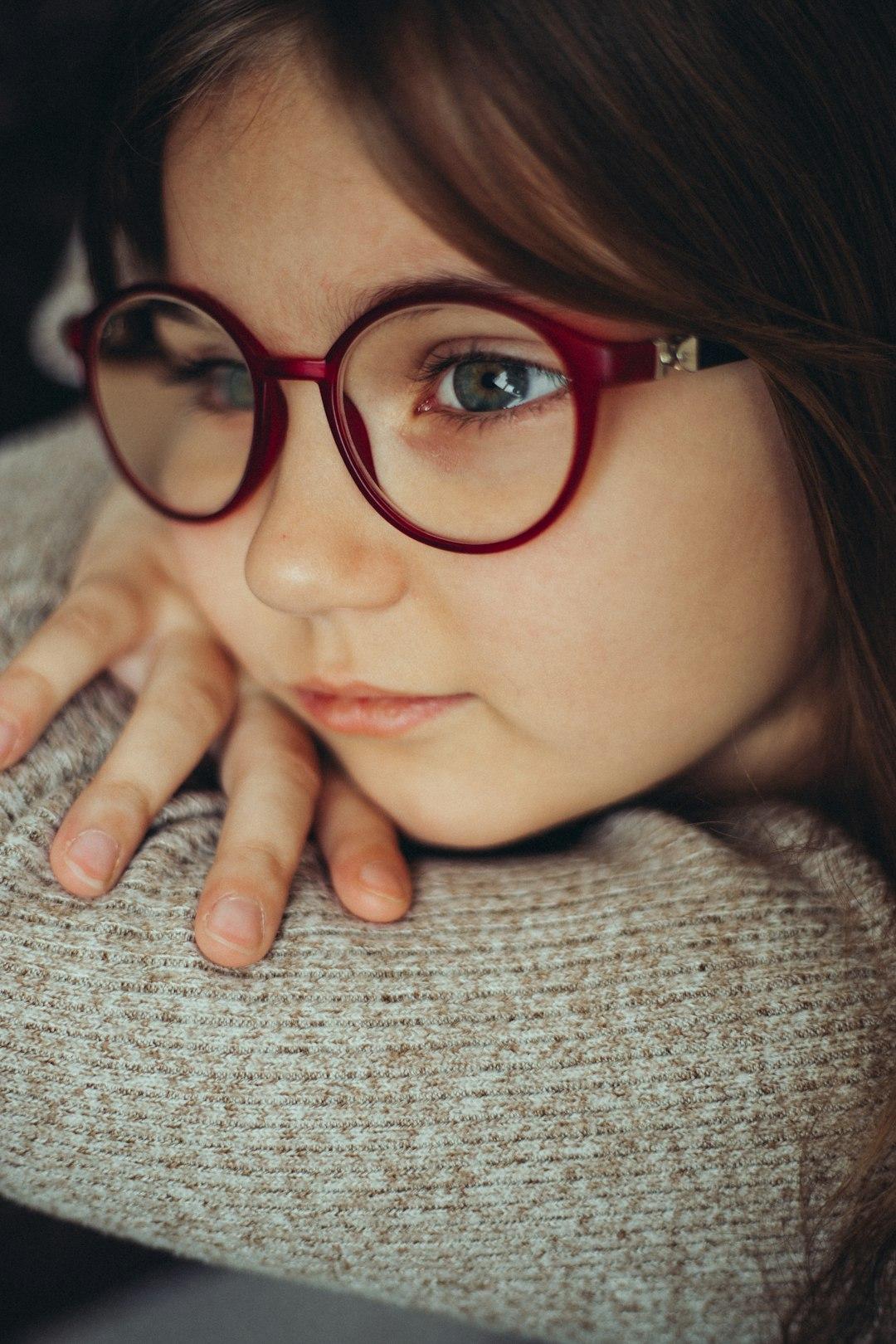 girl with glasses 2