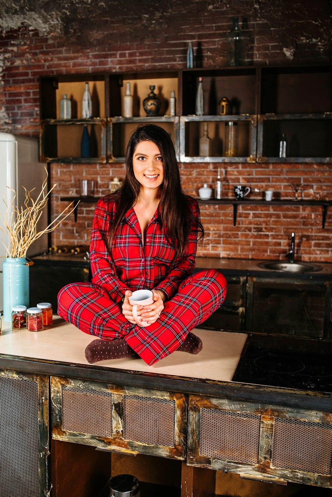 girl in pajamas 1
