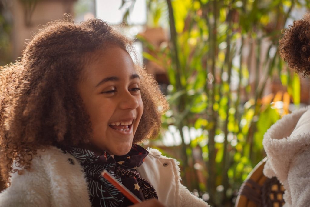 girl with curly hair 2