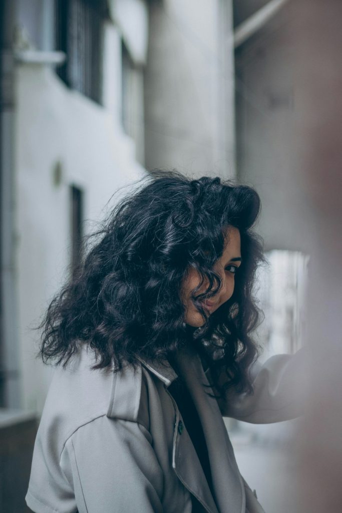 girl with curly hair 2