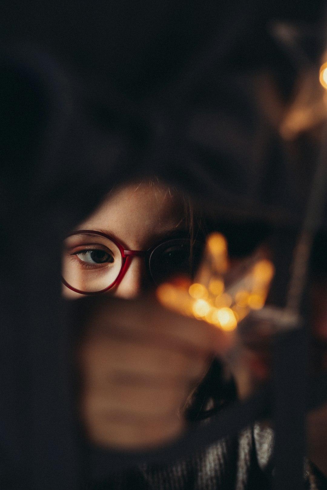 girl with glasses 2