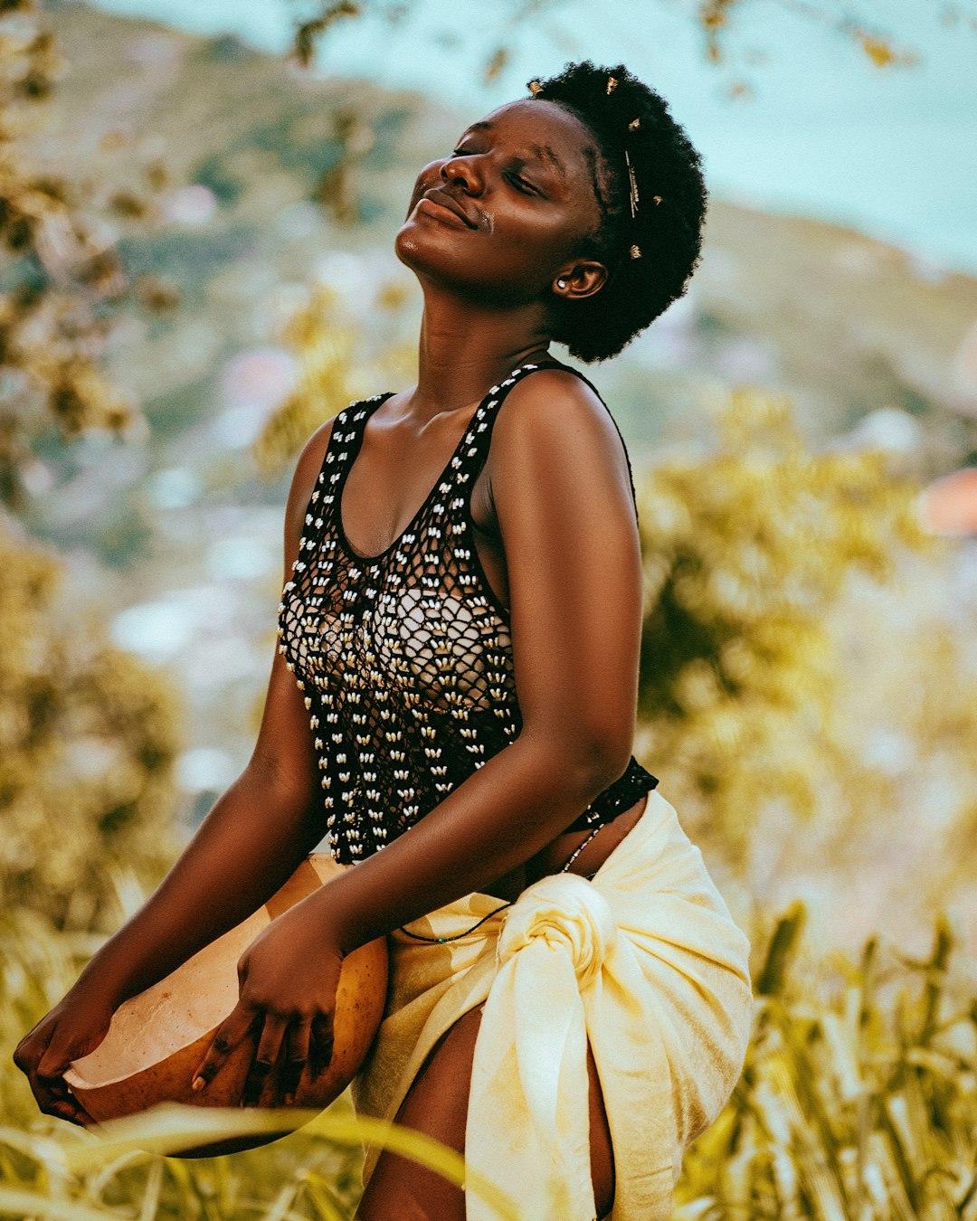 african woman in tribal wear 1