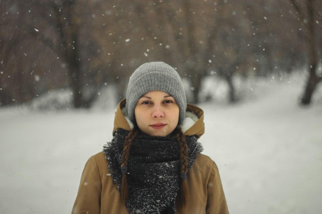 girl in snow 1